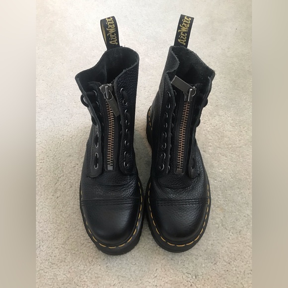 Dr. Martens Shoes - Dr. Martens Sinclair Zip Front Platform Boots